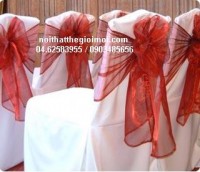 Lựa chọn nơ áo phủ ghế cho tiệc cưới, nhà hàng, khách sạn
